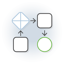 ecm:one Icon Workflowmanagement